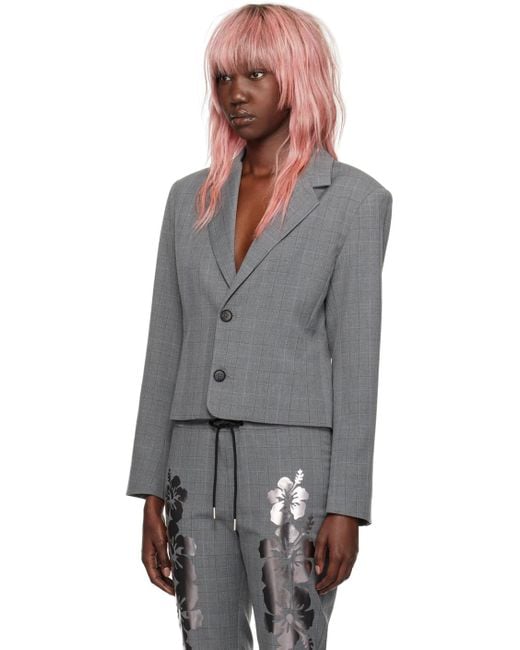 Shrunken blazer deals