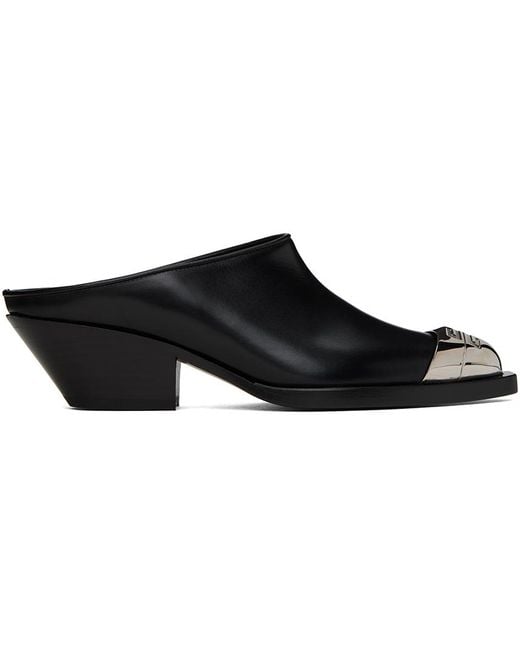 Givenchy Black Western Mule
