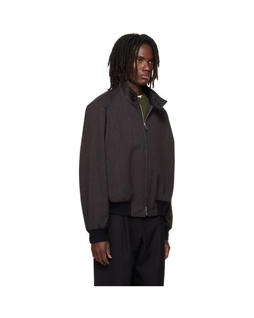 Studio Nicholson Black Over Jacket for men