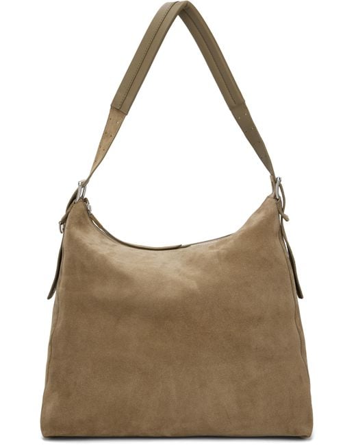 Lemaire Brown Tan Belted Bag for men