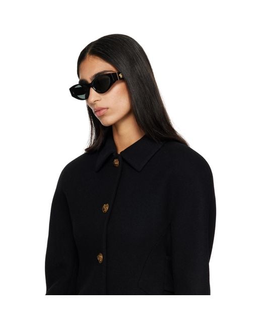 Versace Gray Medusa Legend Cat-Eye Sunglasses