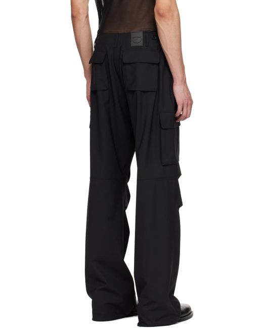 Coperni Black Tailo Cargo Pants for men