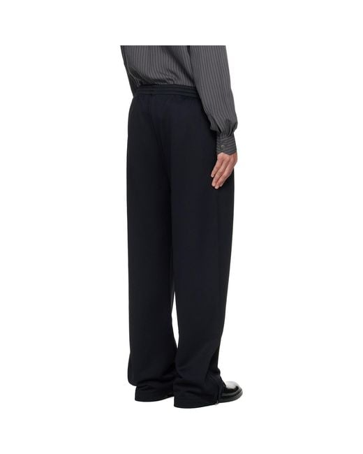 Our Legacy Black Track Sweatpants for men
