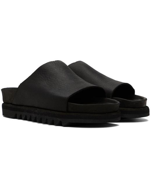 Guidi Black Standard Sandals