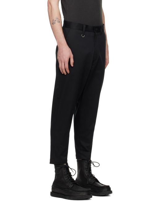 Sophnet Black Wide-leg Trousers for men