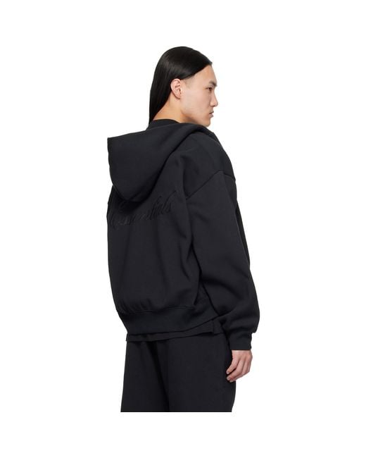 Fear Of God Blue Classic Zip-Up Hoodie for men
