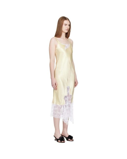 Collina Strada Black Anemone Midi Dress
