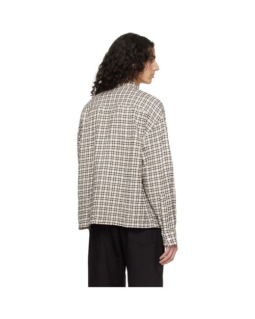 Studio Nicholson Black Nostra Shirt for men