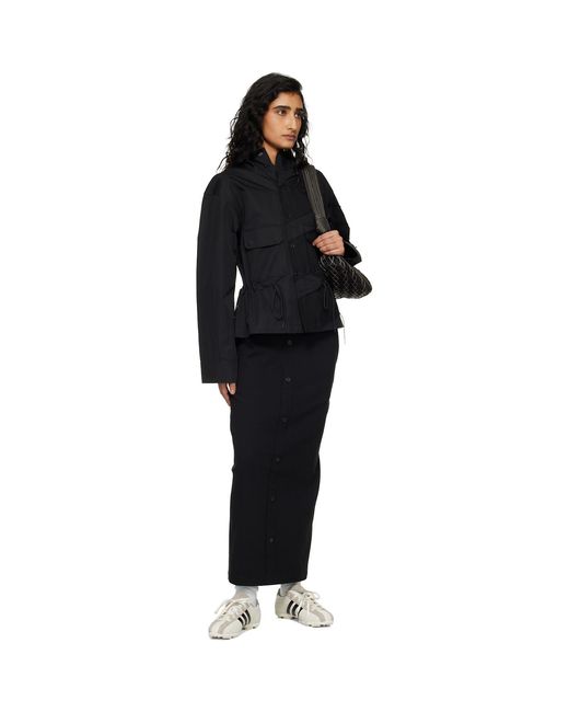 Y-3 Black Hooded Jacket