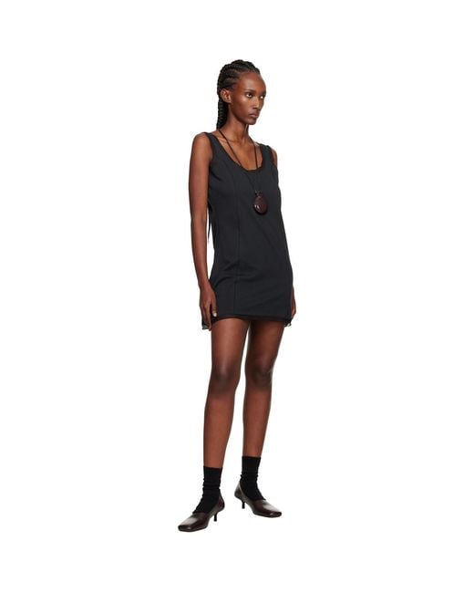 Our Legacy Black Dusk Minidress
