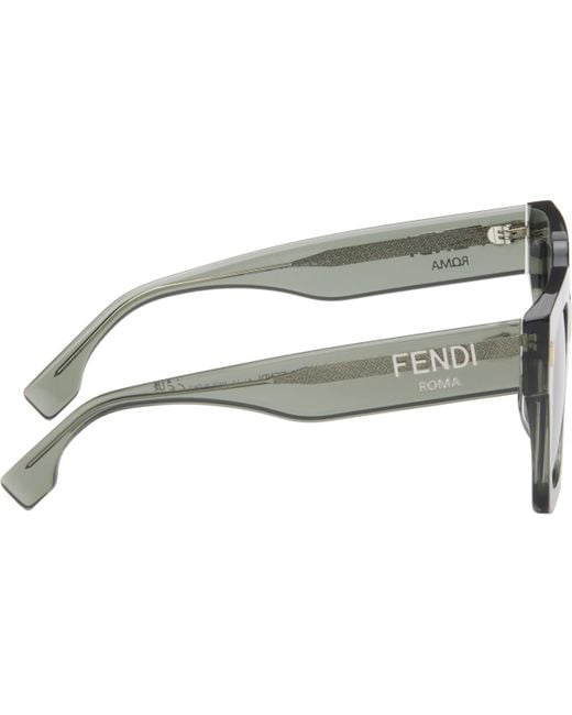 Fendi Black Roma Sunglasses for men