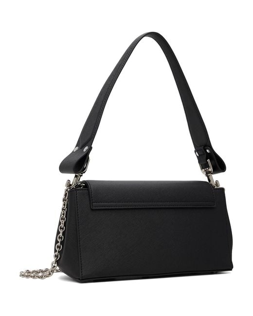 Vivienne Westwood Black Hazel Medium Hand Bag