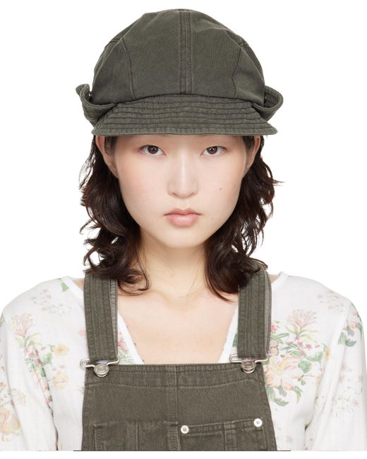OPEN YY Gray Bucket Beret Cap