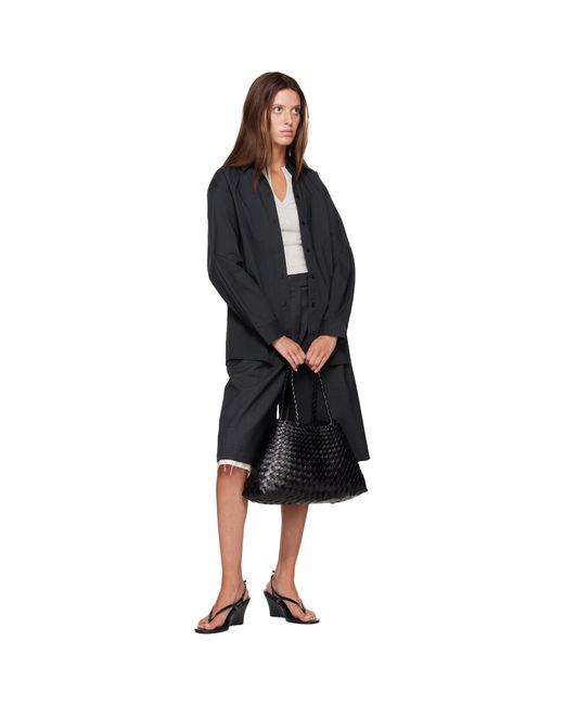 Dragon Diffusion Black Santa Croce Big Tote