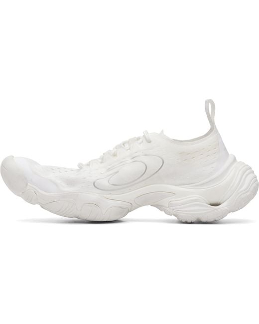 Balenciaga White Anatomic Runner Sneakers for men