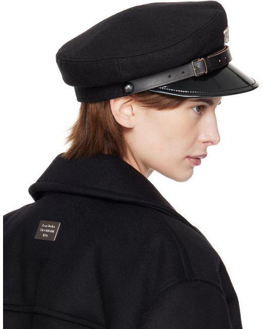 MISBHV Monogram Gavroche Cap in Black | Lyst Canada