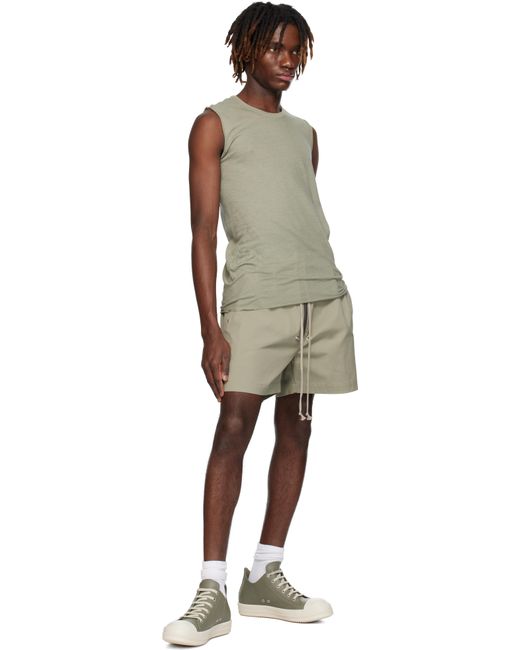 Baskets Basses Vertes Rick Owens pour homme en coloris Black