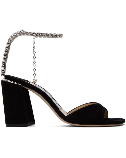 Sandales À Talon Bottier Saeda 85 Noires Jimmy Choo en coloris Black