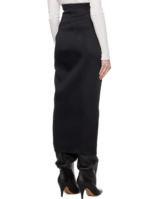 Long black top skirt formal