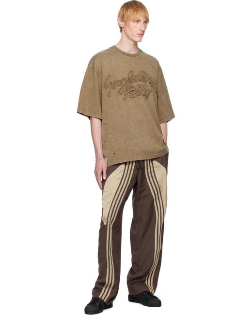 Song For The Mute Natural Adidas Originals Edition Washed T-Shirt for men