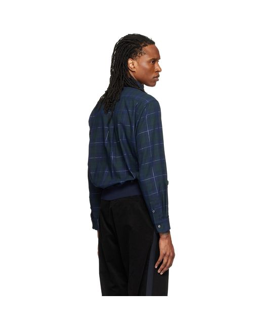 STEFAN COOKE Blue Club Shirt for men