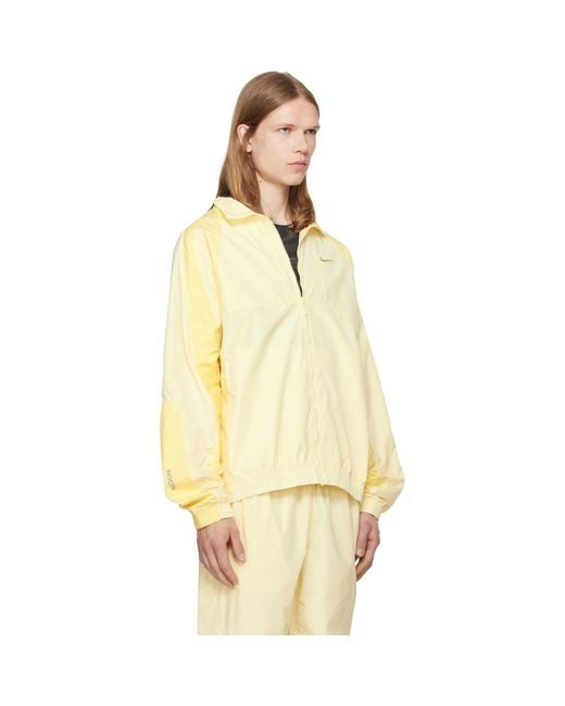 Nike Yellow Nocta Edition Northstar Nylon Tracksuit Jacket for men