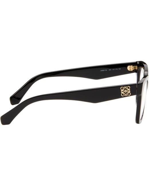 Loewe Black Anagram Glasses for men