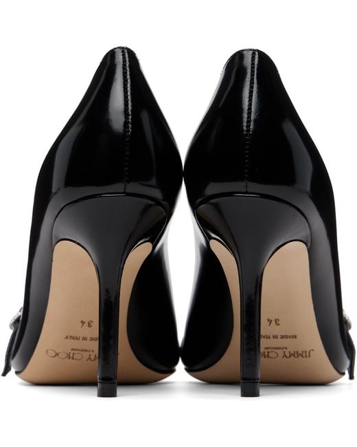 Jimmy Choo Black Keari 85 Heels