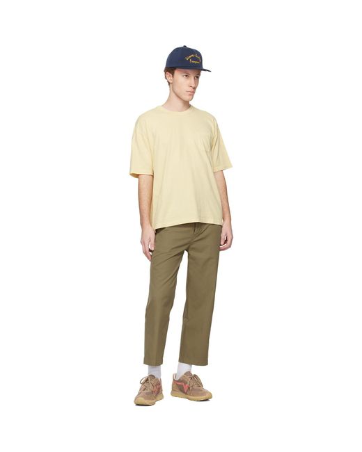 Visvim Natural Jumbo S/S Dmgd T-Shirt for men