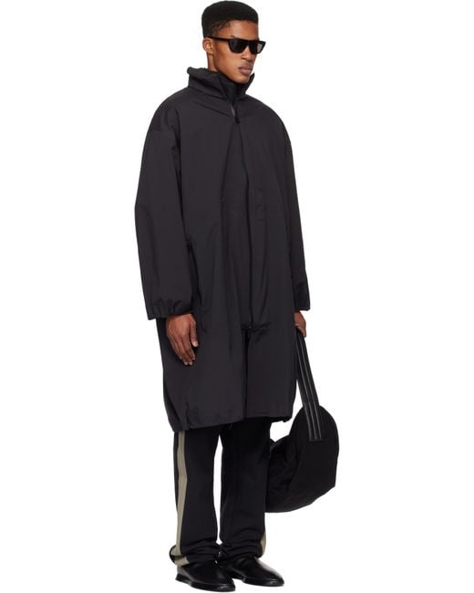 Fear Of God Black Adidas Originals Edition 3-Layer Shell Coat for men