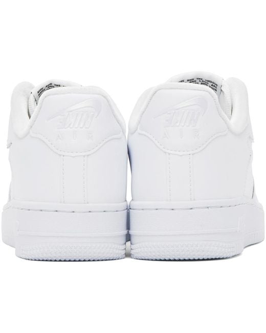 Nike Black White Air Force 1 '07 Se Sneakers