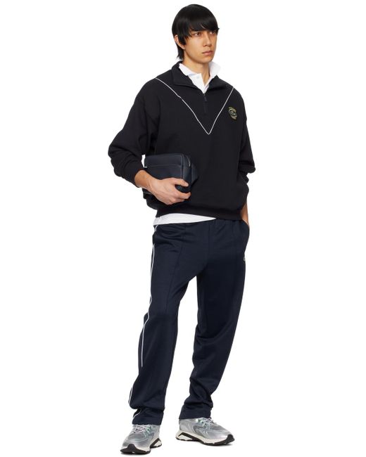 Lacoste Black Loose-fit Sweatshirt for men