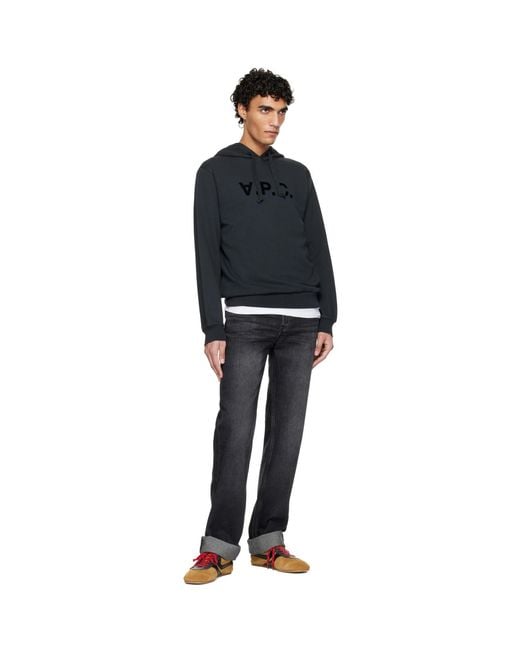 A.P.C. Black Rescue Jeans for men