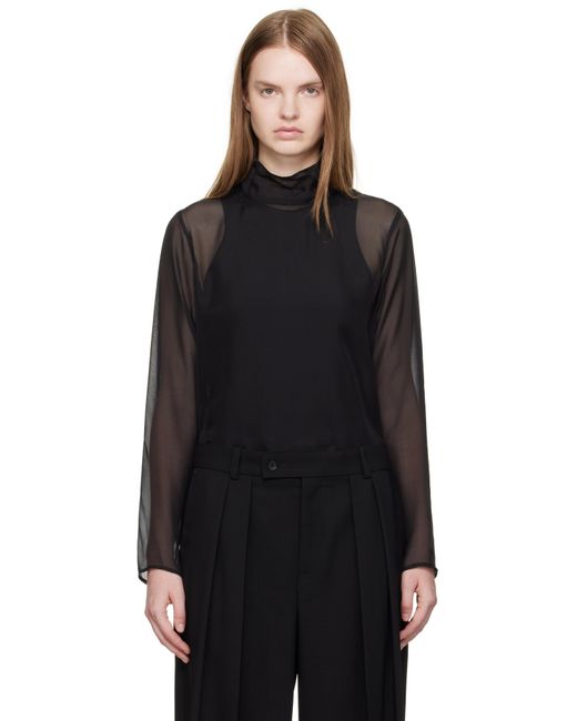 La Collection ブラック Clarice ブラウス Black