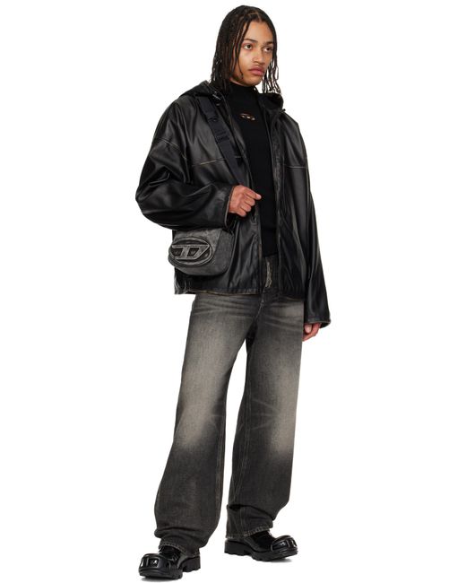 DIESEL Black D-Hammer Bt Zip D Boots for men