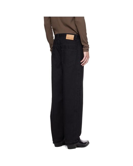 Isabel Marant Black Jorian Jeans for men