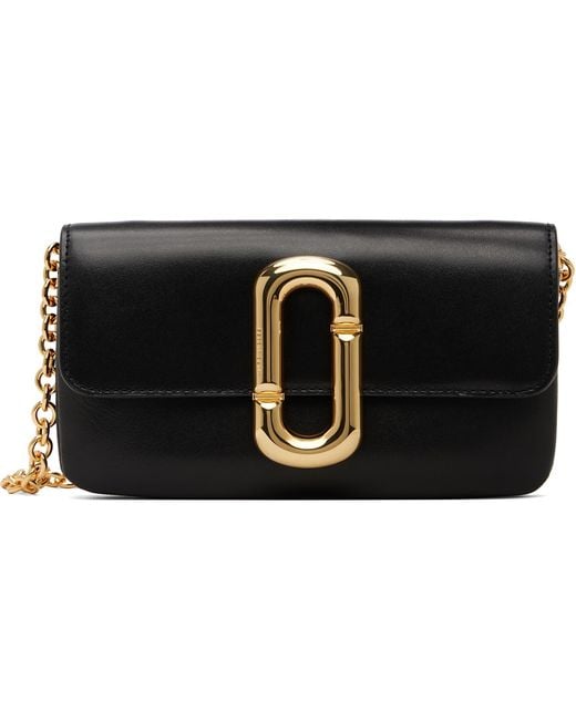Marc Jacobs Black Scene Wallet On Chain Bag