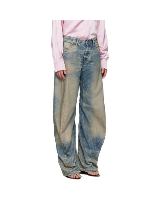 Acne Blue Loose Fit 2006F Jeans