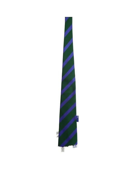 ADER ERROR Green And Blue Cinder Tie for men
