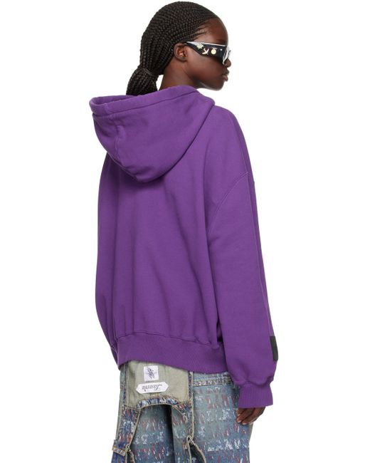 Lanvin Purple Future Edition baggy Hoodie
