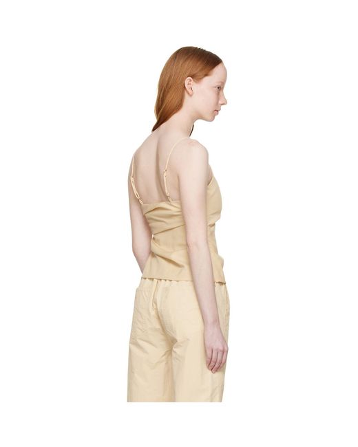Wynn Hamlyn Natural Martha Camisole