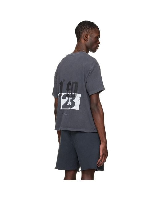 RIVINGTON roi Rebis Black Membership Uso T-Shirt for men
