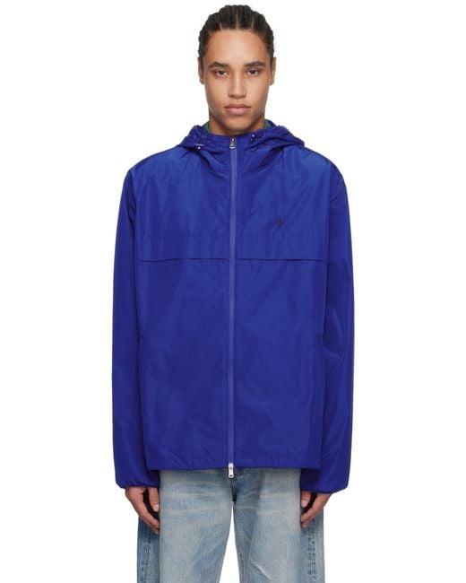 メンズ Polo Ralph Lauren ブルー Eco Simplux ウインドブレーカー Blue