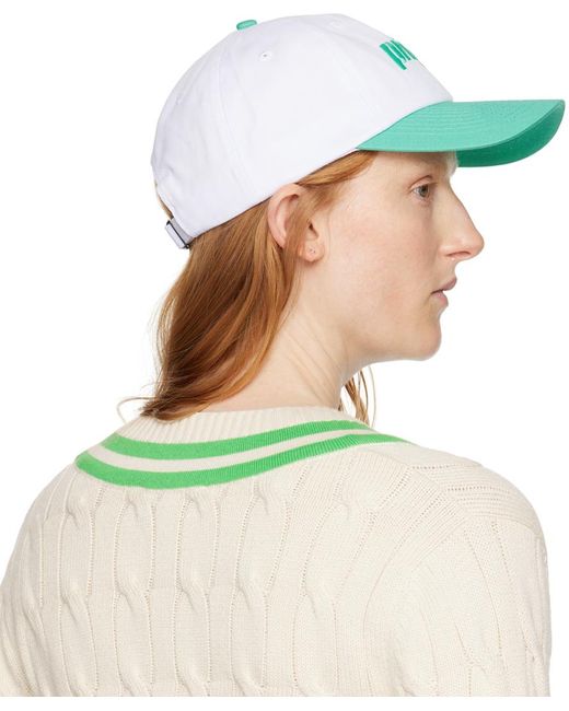 Sportyrich casquette blanche à logo prince sporty Sporty & Rich en coloris Green
