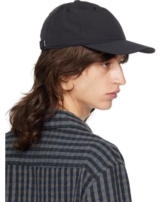 Our Legacy Blue Peached Nylon Cap for men