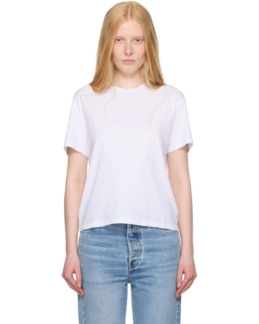 Totême  ホワイト Classic Tシャツ White