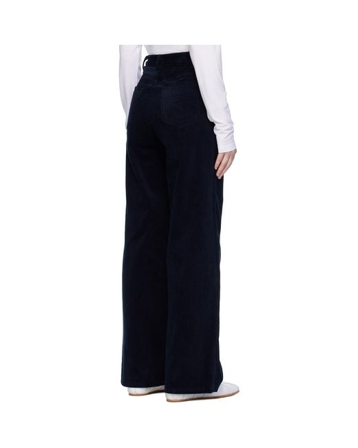 A.P.C. Black Elizabeth Trousers