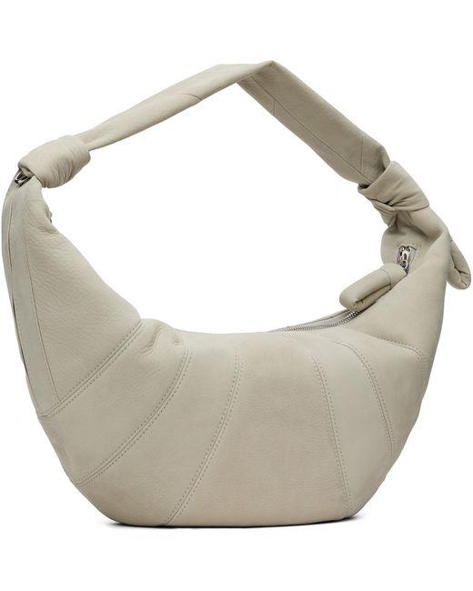 Lemaire Gray Off- Fortune Croissant Bag