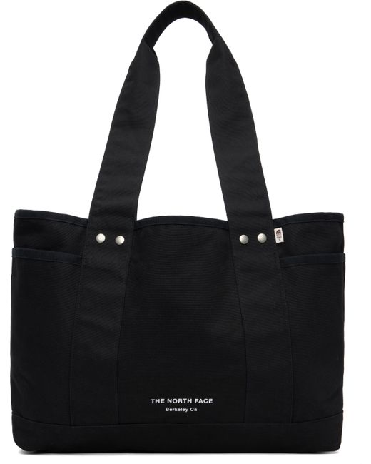 The North Face Black Circular Cotton Tote