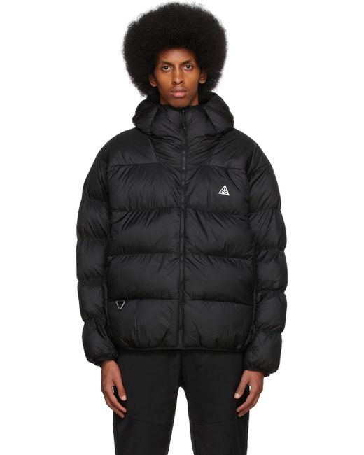 Nike Synthetic Therma-fit Adv Acg Lunar Lake Jacket in Black for Men - Lyst